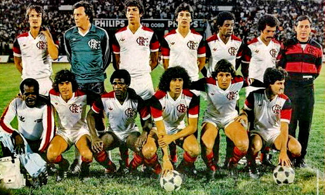 1981.11.20 - Cobreloa v Flamengo (1-0) Titulares de Flamengo - Estadio Nacional (Santiago) - CL 1981 (Final - Vuelta).jpg